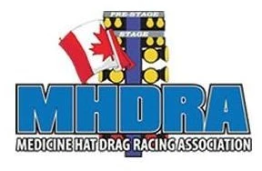 MHDRA Dragstrip's logo