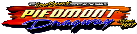 Piedmont Dragway's logo