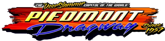 Piedmont Dragway's logo