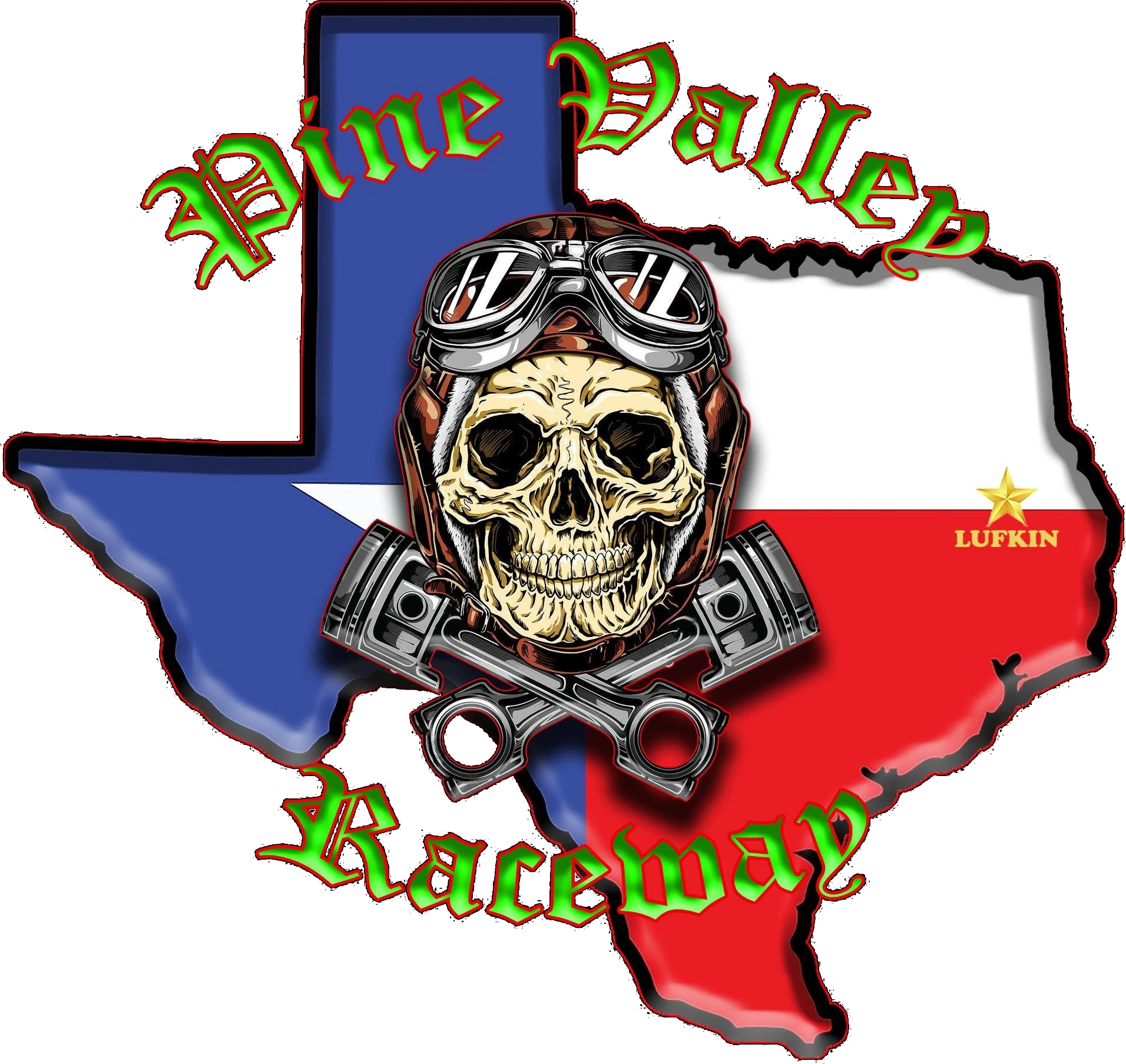 Pine Valley Raceway's logo