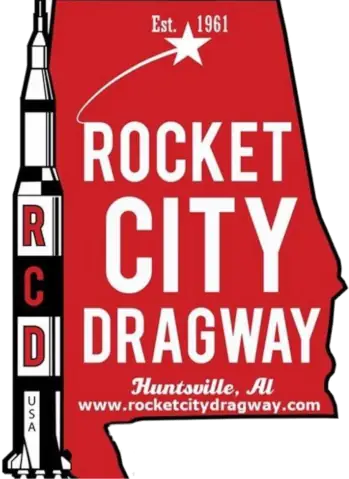 Rocket City Dragway logo